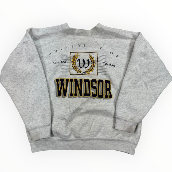 Balboa Beach Club Other - Vintage University Of Windsor Sweatshirt Men's Large Gray Balboa Beach Club